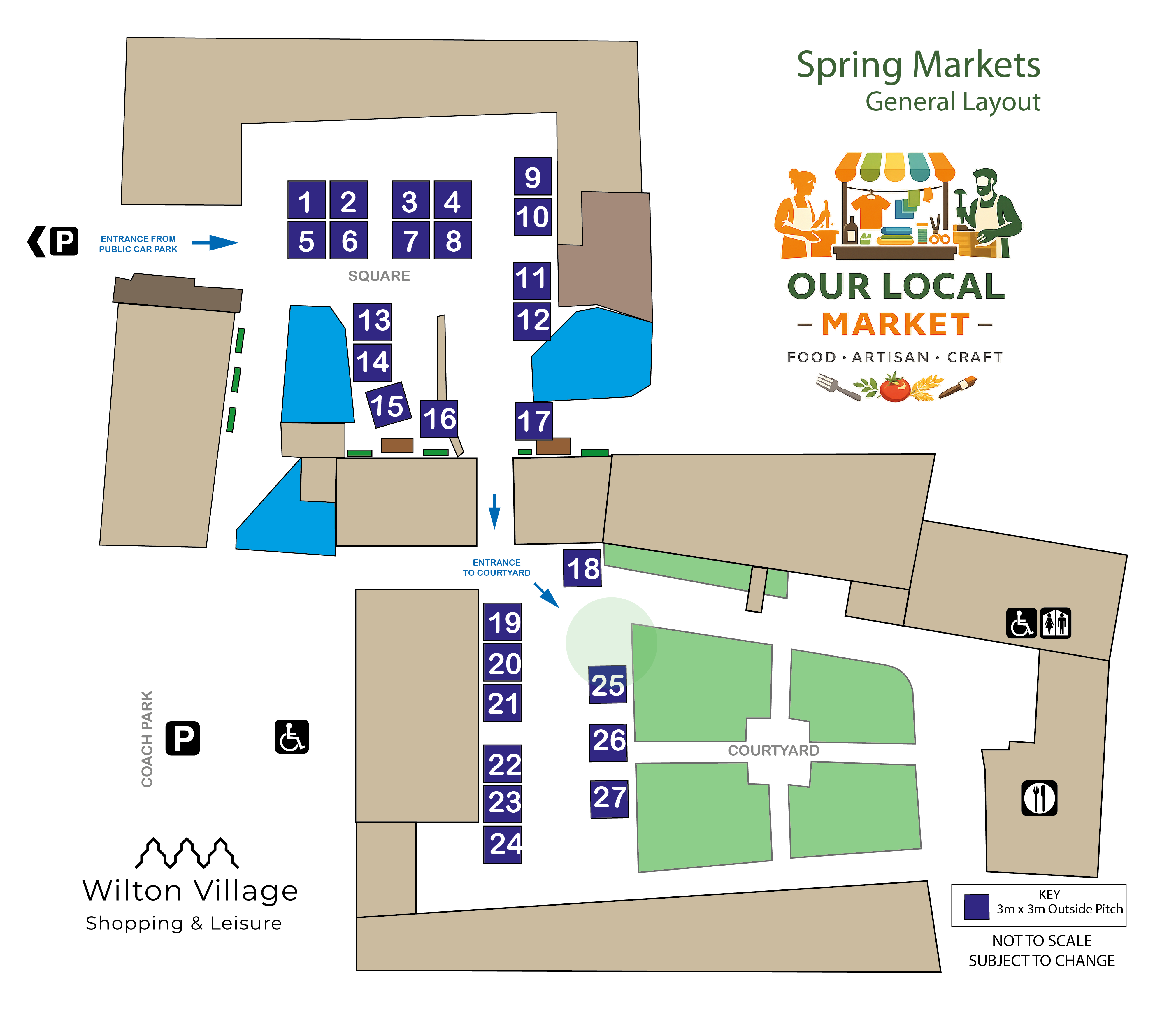 Wilton Village local market