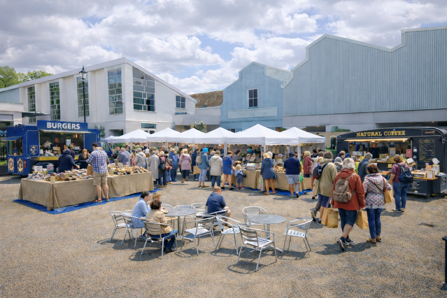 Wilton Village local market